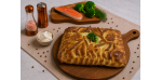 Пирог с кетой и брокколи