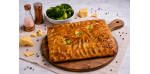 Пирог с курицей и брокколи